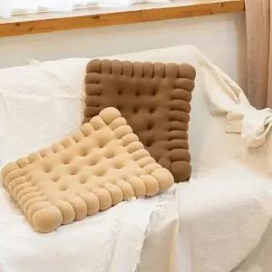 말랑 푹신한 귀여운 비스켓 사무실 방석 쿠션