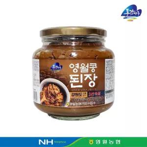 영월농협 동강마루 영월 콩된장 900g / 국산 전통 된장 찌개 쌈장용 깊은맛
