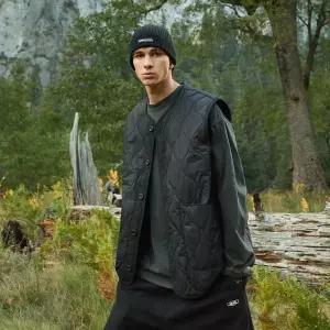 플루크 오버핏 퀼팅 베스트 FVT203