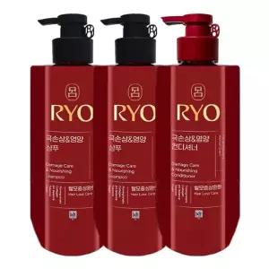 려 함빛 극손상 앤 영양 샴푸 592ml x2 + 컨디셔너 592ml