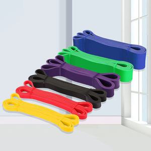 천연 라텍스 치닝 디핑 보조 운동 파워밴드 풀업 저항 고무 튜빙 근력 탄력 밴드 루프 턱걸이 철봉 홈트