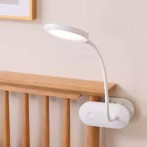무선 책상스탠드 LED 집게조명 미니램프 침대독서등