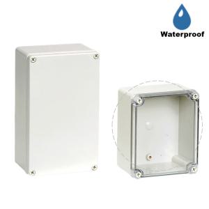 박스코 하이박스 전기박스 볼트타입 ABS 플라스틱 투명커버 방수 125x125x100mm (BC-ATS-121210)