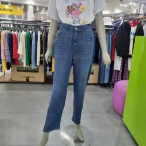 베네통/애플아울렛/레이온100% 일자핏 밴딩 데님 팬츠/ BADPB2531