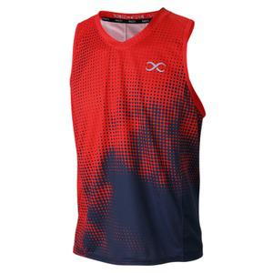 MCN 러닝상의 루즈핏 싱글렛 퍼포먼스 기어 런서클 상그리아 러닝상의 하프 마라톤 남성운동복 트레이닝복