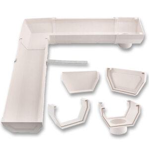 PCV 지붕 빗물받이 (연결자재)