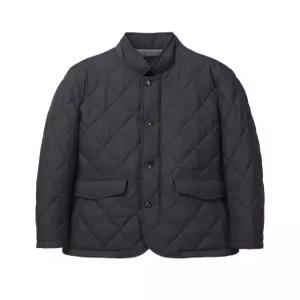 마에스트로 남성 24FW [반값세일]다크그레이 퀼팅 사파리 점퍼 MAJU4D022G3