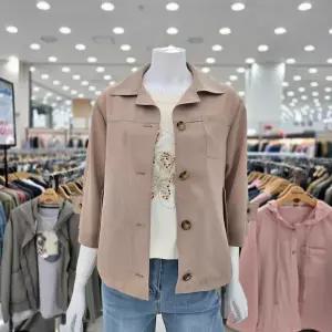 [벨라디터치]여름 밑단스트링 심플 재킷 V9F2JK28_GN