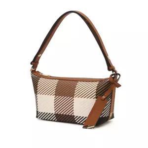 닥스 액세서리 여성 24FW [스테디셀러] 브라운 패턴 가죽 숄더백 WCBA4F290W2