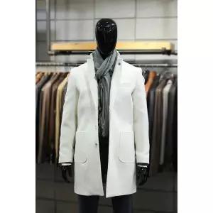 [빠니깔레] 이태리직수입 아이보리화이트 울코튼트윌코트 f-gcoat50iv (P003473701)