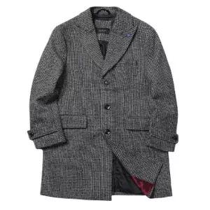 [빠니깔레] 이태리직수입 싱글코트 2COLOR 하운드투스체크 울블랜드코트 f-acoat54 (P002414628)