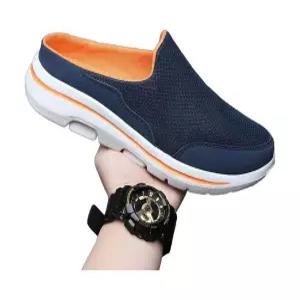 남성 뮬운동화 앞막힌 슬리퍼 블로퍼 여름 통기성 빅사이즈 메쉬 뮬 운동화