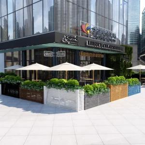 울타리 야외 펜스 방부목 나무 테라스 식당 발코니 철제 게이트 휀스 담장 텃밭 아치