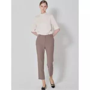 [하프클럽/레노마레이디]모던 일자핏 슬림 슬랙스 (택가격 142000원)