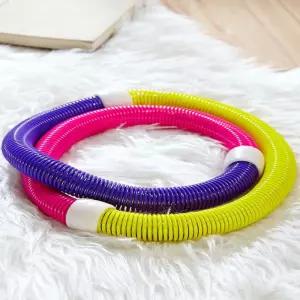 스프링 훌라우프 뱃살 복부 줄훌라후프 허리운동기구 홈트