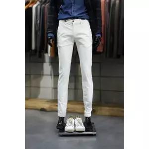 [빠니깔레] 이태리직수입 화이트스퀘어코듀로이 프리미엄코튼팬츠 f-icpt67wh (P002906517)