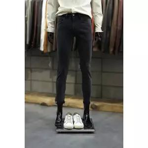 [빠니깔레] 블랙워시드 슬림스판 빈티지크롭진 m-ajean69bk (P002878715)