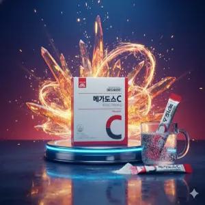 고려은단 메가도스C 비타민C 2000mg 100포 1박스