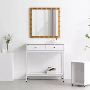 [우아미가구]에온 철제 화장대 800