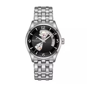 H32705131 재즈마스터 오픈하트 남성 메탈시계