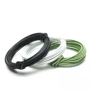 컬러분재철사 와이어 2.5mm 10m/지지대/공예/철사/코팅/철밴드/결속선/공예용/알루미늄/굵은/반생이/철사끈