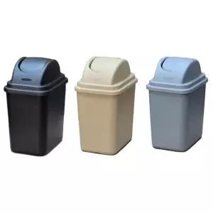 광신 분리수거 쓰레기통 14L 휴지통 W 스윙 분리