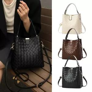 엔비 노블 위빙 크로스백 여자 데일리 버킷 숄더 오피스룩 사계절 가방