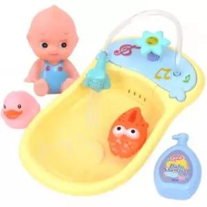 오즈토이 욕조 목욕놀이완구 세트 bls65-16 물놀이 샤워 애착 아기 인형 소품/엄마/놀이/용/어린이집/선물