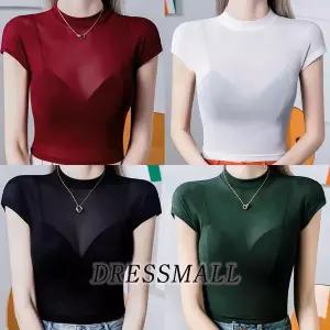 [드레스몰] 슬러시탑 시스루 댄스 상의 탑 라인 밸리 스포츠 줌바 휘트니스 방송 댄스복 드레스몰