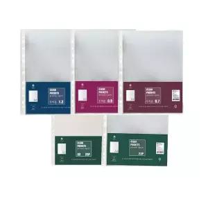 문화산업 클리어화일 리필내지 A3 A4 20매