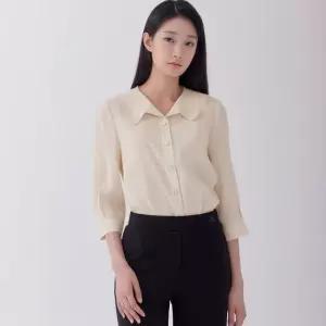 [지센] 여성 [피어로즈] 와이드 블루종 블라우스 LFWSO891_IV