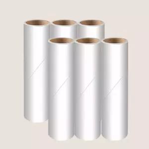 24cm 돌돌이 테이프 클리너 사선컷팅 리필6개