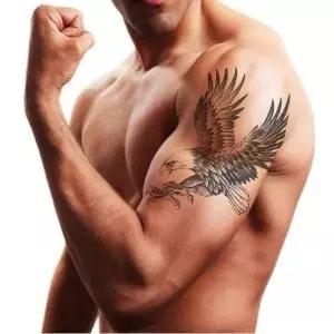 갱스터 동물 타투 스티커 팔 반팔 가슴 등 문신 판박이 헤나 당신이 갱스터라면 이곳을 지나쳐선 안됩니다