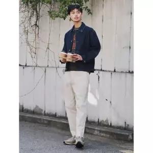 매장정품 탑텐 TOPTEN 남성) 코튼 테이퍼드 밴딩 팬츠_MSF3PP1002 MSF3PP1002 233817