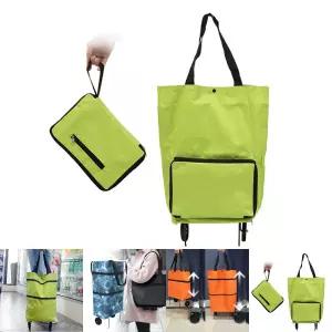 접이식 파우치형 쇼핑 카트/가방/장바구니/캐리어/시장/이동식/바구니/손수레/구르마/구루마/장보기/다용도
