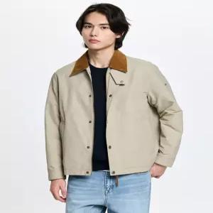 헤지스 남성 26SS 베이지 숏 헌팅 자켓 HZJU6A206I2