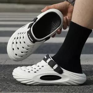 남자 여름 외출 휴양지 바캉스 패션 유니크 스타일 스트랩 슬리퍼