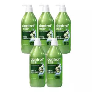 댄트롤 샴푸 상쾌한 프레쉬 애플 820ml x5개