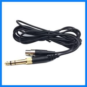 AKG Q701 K702 K240 K141 K271용 6.3/3.5mm 헤드폰 케이블 라인 코드