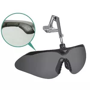 자외선차단 안전모 결합 이미보호 클립형 보안경 안면보호구