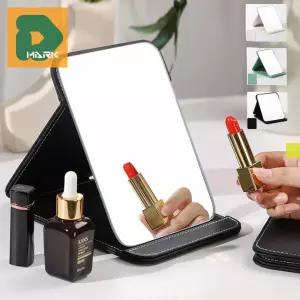 메이크업 탁상거울 소형 조절 화장거울 책상용 미용 원형 화장 휴대 화장대 각도 확대경 미니 거울 회전형