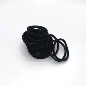 굵은 머리끈 대용량 머리끈 검정 100P/블랙/데일리/학생/여성/머리끈/기본/대량/세트/묶음/학교/헤어링