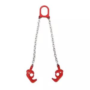 지게차 체인 후크 드럼통 집게 리프트 운반 클램프 고리 걸이 드럼 하역