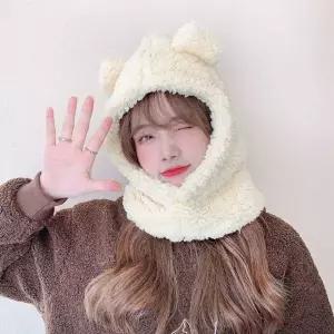 [에이치플러스몰]후드모자 바라클라바 겨울 방한마스크