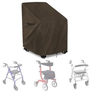 호환 노인용 방수 롤레이터 보행기 커버 접이식 액세서리 야외 콜롬피오