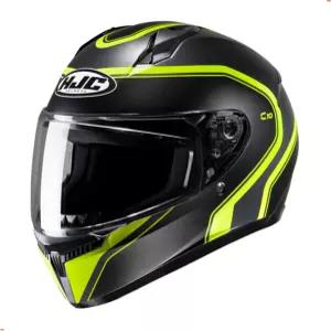 HJC C10 엘리 풀페이스 모터사이클 헬멧 HJ-34P 핀락 실드 DOT 승인 (MC3HSF X-대형)