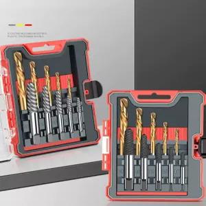 역탭 빽탭 드릴 빼기 나사 백탭 제거 야마 비트 휴대용 볼트 추출기