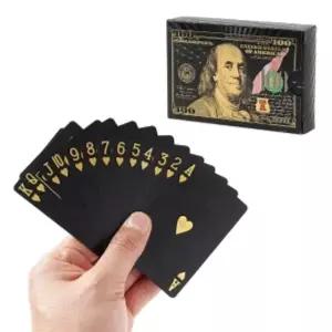 100달러트럼프카드(블랙)홀덤플레잉카드 로얄카드 포커카드 카드트럼프