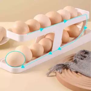 롤링식 계란트레이 슬라이딩 냉장고 달걀 보관함