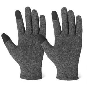 터치스크린 기능성 손가락 보온 장갑 겨울용 실내 작업용 신축성 압박 방한 장갑